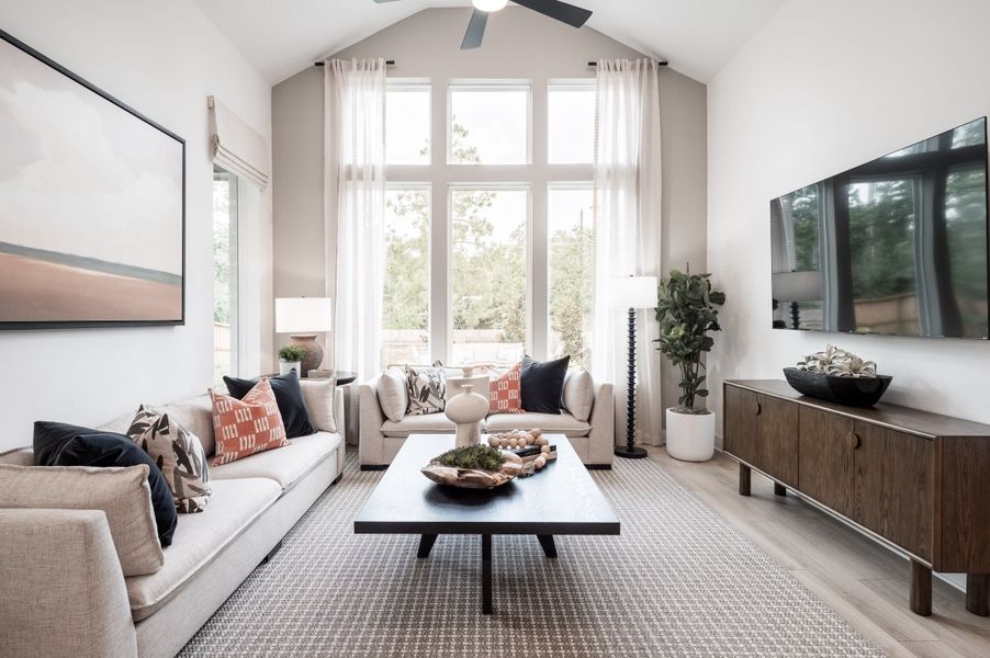 Representative furnished interior of a home built from the Wren by Tri Pointe Homes in Trillium, Richmond (Image 5). Representative furnished interior of a home built from the Wren by Tri Pointe Homes in Trillium, Richmond (Image 5).