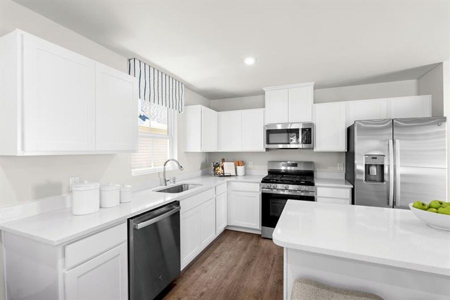 Furnished interior in a model home at Middle Creek Village Coastal Cottages & Villas in Bolivia (Image 19).