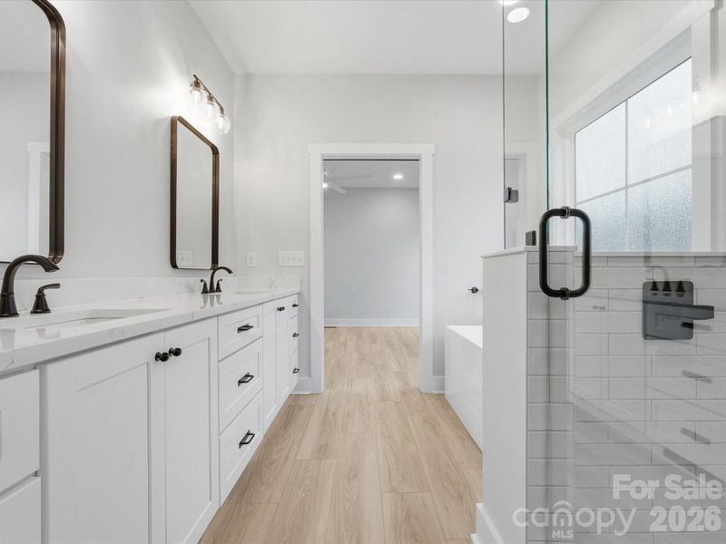 Furnished interior view inside a new home in , Bessemer City (Image 12).