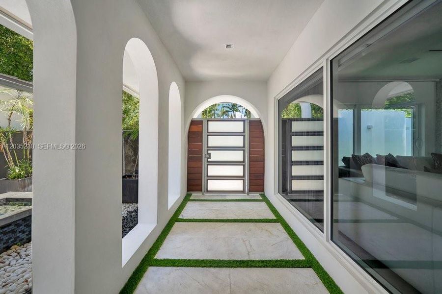 Exterior details and patio area of a home in , Pinecrest (Image 25). Exterior details and patio area of a home in , Pinecrest (Image 25).