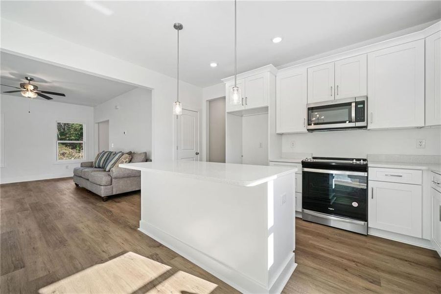 Furnished interior view inside a new home in , Ball Ground (Image 12).