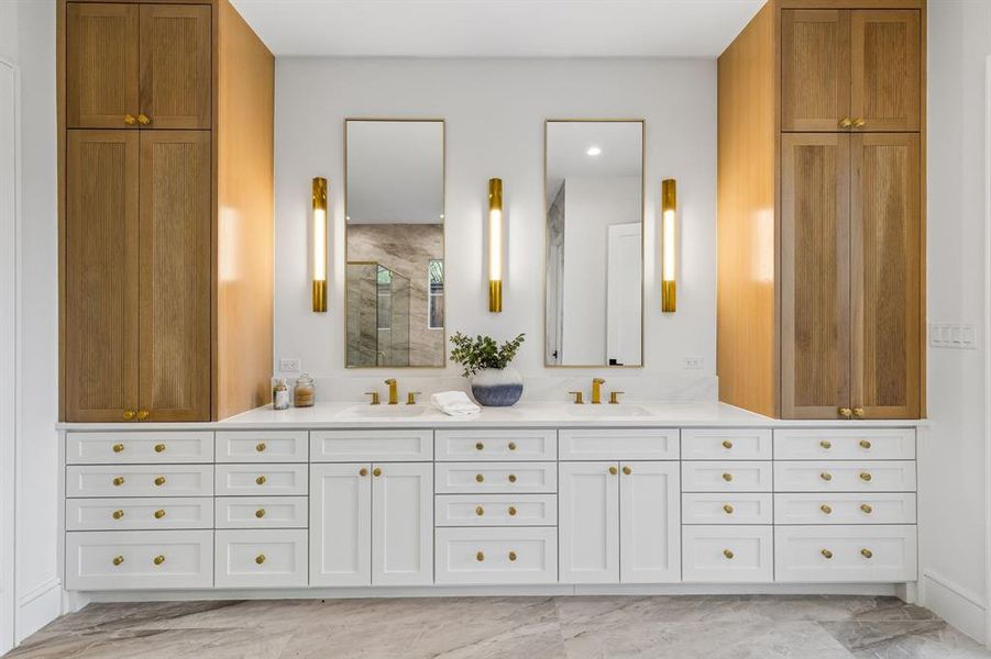 Furnished interior view inside a new home in , Dallas (Image 5).