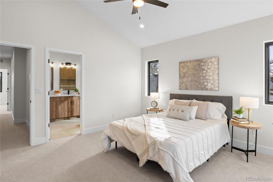 Furnished interior view inside a new home in , Englewood (Image 31). Furnished interior view inside a new home in , Englewood (Image 31).