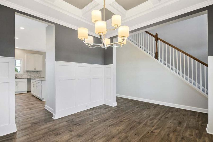 Representative unfurnished interior of a home built from the Brunswick by Caviness & Cates Communities in Maggie Way, Wendell (Image 113). Representative unfurnished interior of a home built from the Brunswick by Caviness & Cates Communities in Maggie Way, Wendell (Image 113).