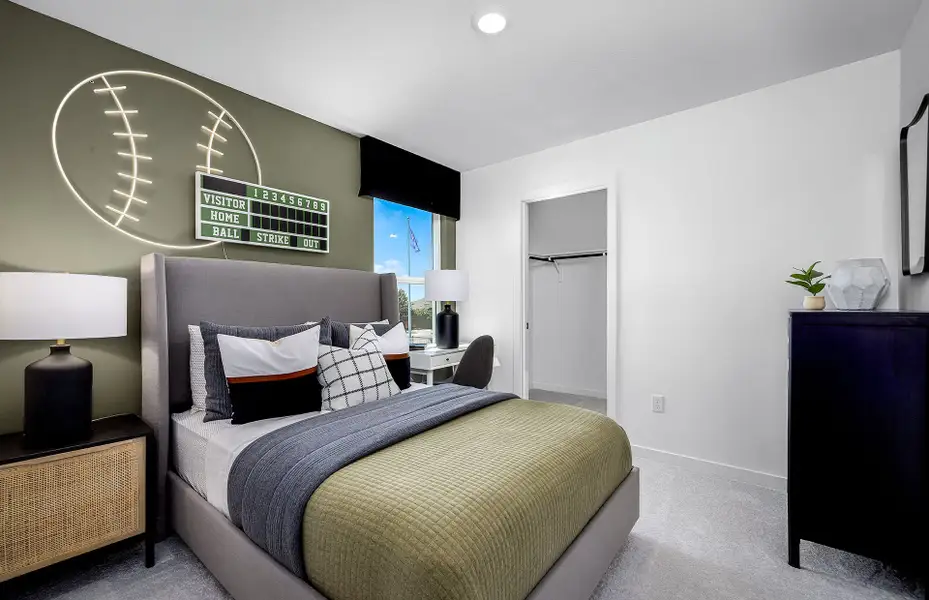 Furnished interior view inside a new home in Sunfield, Buda (Image 3).