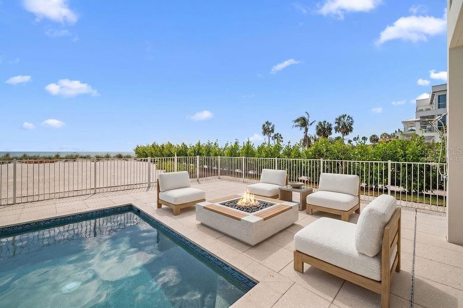 Exterior details and patio area of a home in , Longboat Key (Image 32).