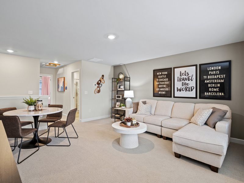 Furnished interior view inside a new home in Waterside, Longs (Image 37).