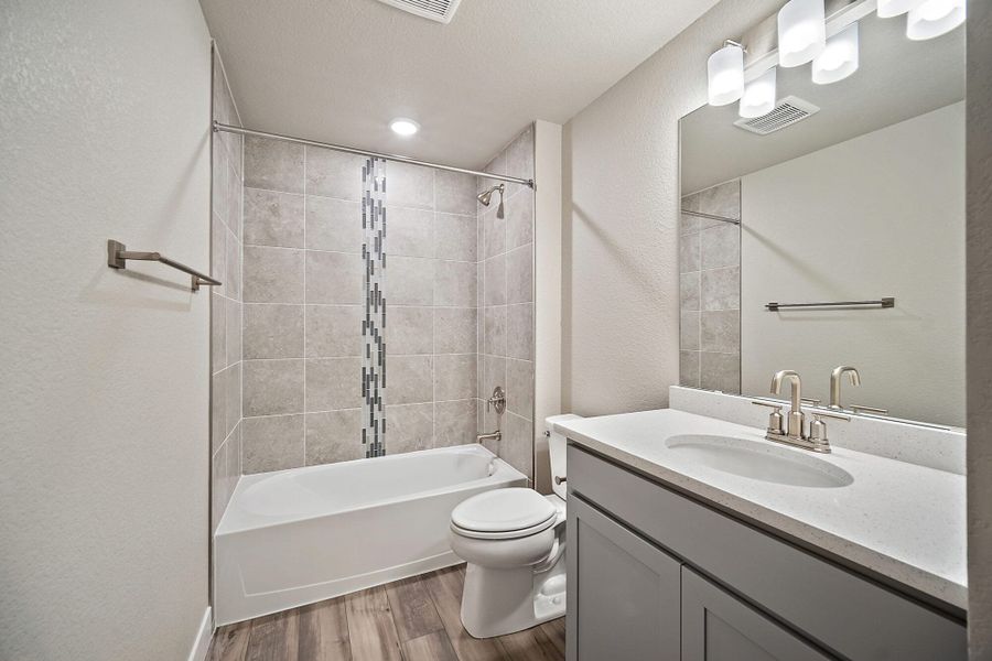 Furnished interior view inside a new home in The Glen-12, Colorado Springs (Image 18).