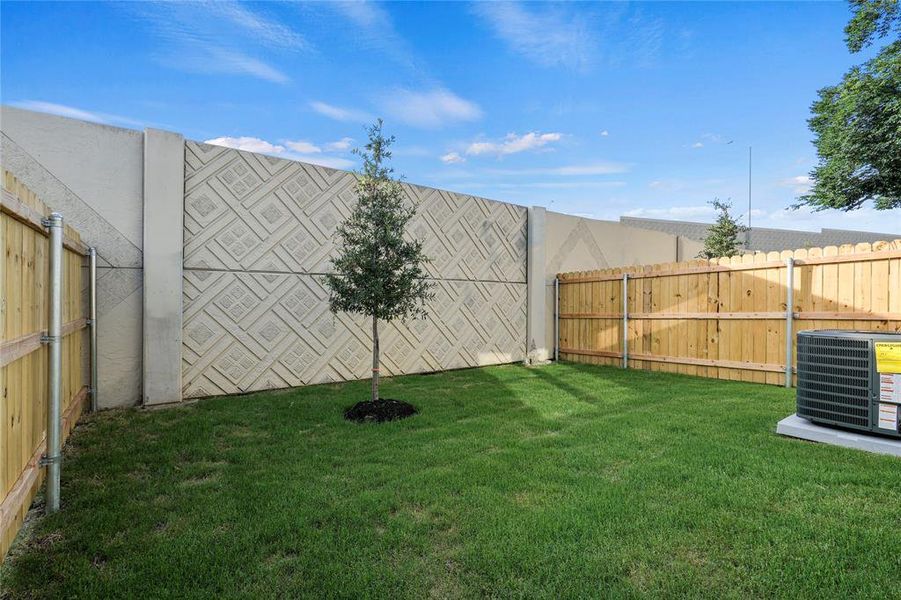 Exterior details and patio area of a home in , Dallas (Image 13). Exterior details and patio area of a home in , Dallas (Image 13).