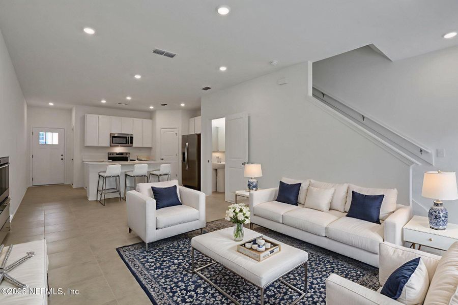 Furnished interior view inside a new home in , Middleburg (Image 8).