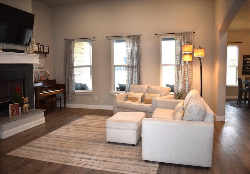 Furnished interior view inside a new home in , Grandview (Image 12). Furnished interior view inside a new home in , Grandview (Image 12).