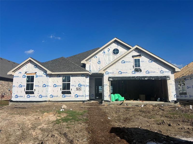 One-story home with 4 bedrooms, 2 baths and 2 car garage