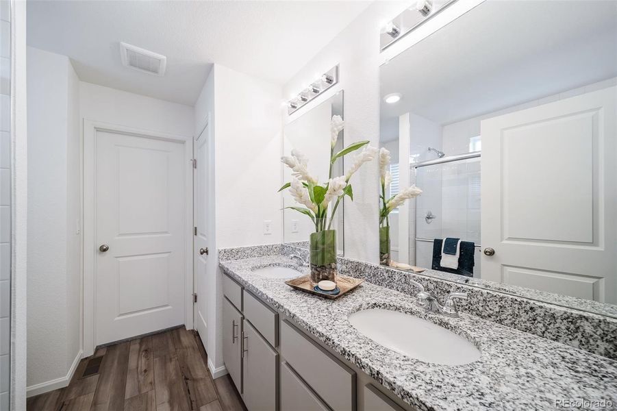 Furnished interior view inside a new home in Muegge Farms, Bennett (Image 6).