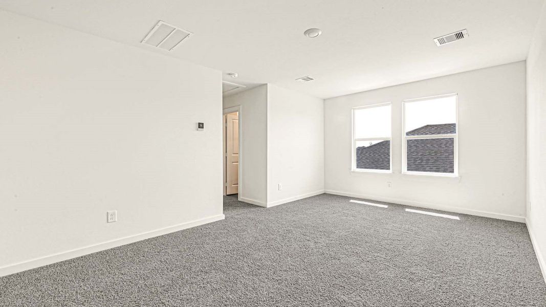 Representative unfurnished interior of a home built from the Midland - X40M by D.R. Horton in Holly Ridge, Rosenberg (Image 34). Representative unfurnished interior of a home built from the Midland - X40M by D.R. Horton in Holly Ridge, Rosenberg (Image 34).