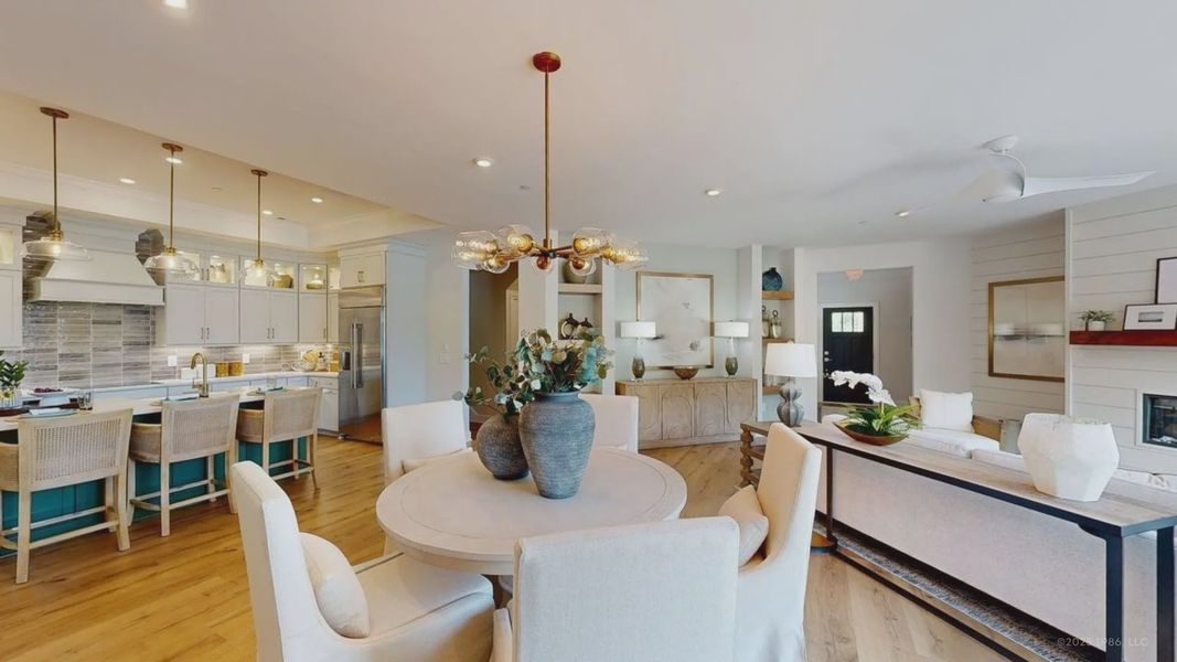 Representative furnished interior of a home built from the Promenade by Epcon Communities in The Courtyards at Stewarts Creek, Smyrna (Image 16).