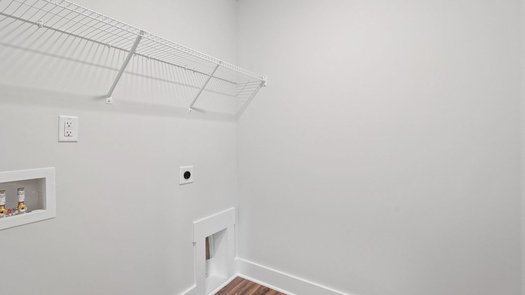 Representative furnished interior of a home built from the Stonefield - Finished Basement by DRB Homes in Pinebrook, Woodruff (Image 34).