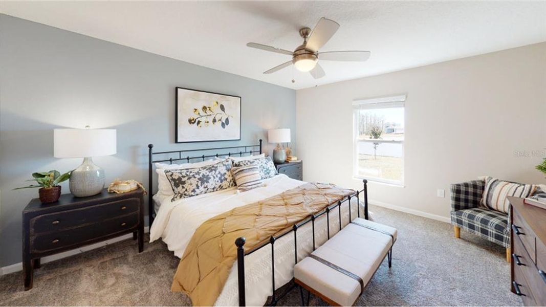 Furnished interior view inside a new home in , Kissimmee (Image 8).