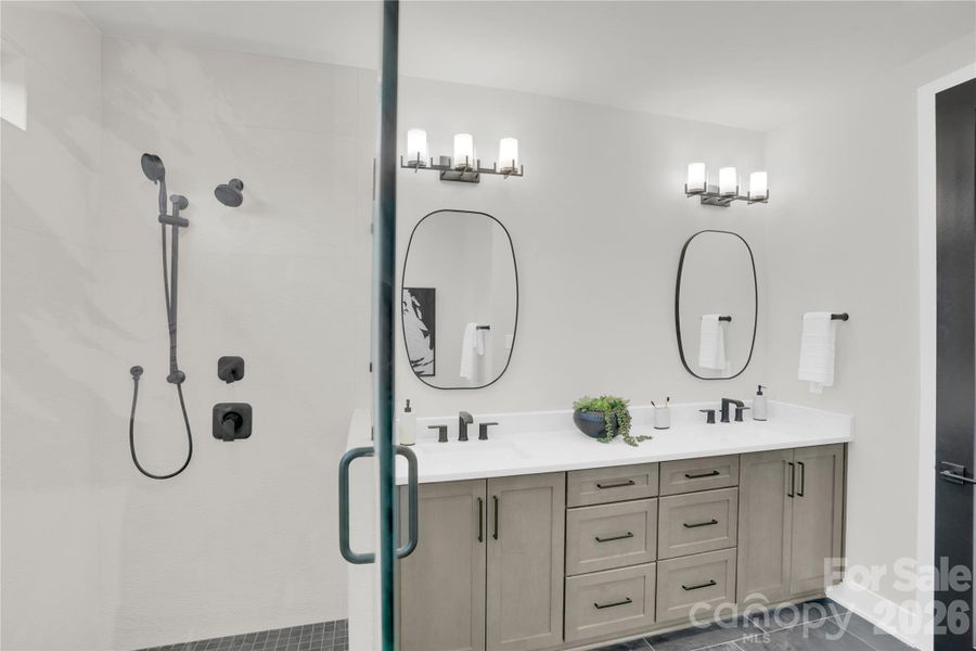 Furnished interior view inside a new home in , Charlotte (Image 32). Furnished interior view inside a new home in , Charlotte (Image 32).