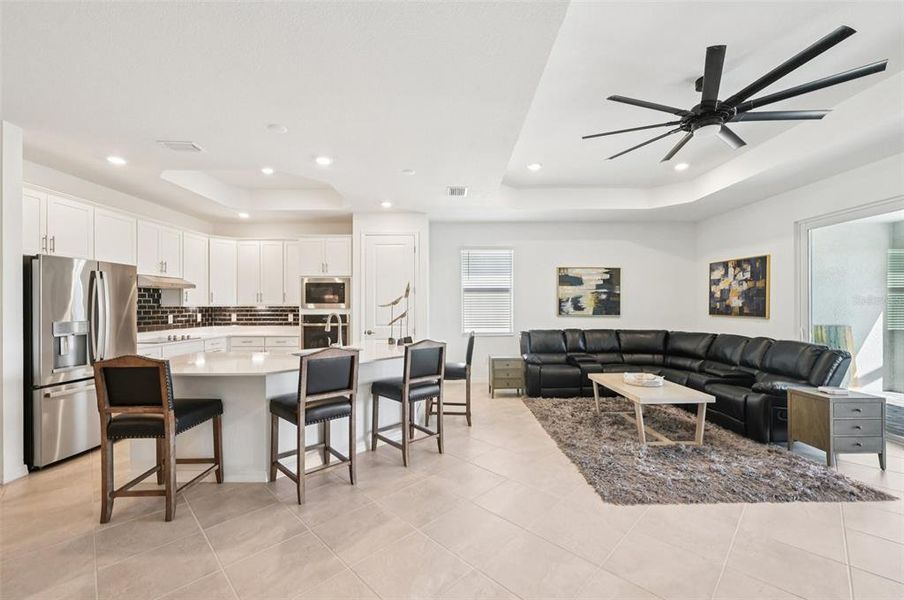 Furnished interior view inside a new home in , Venice (Image 8).