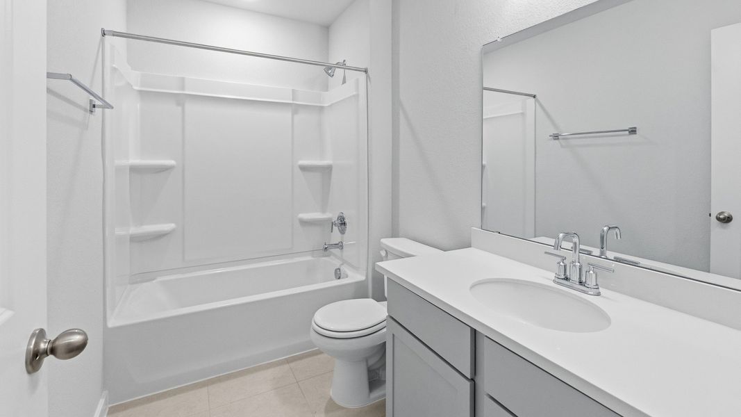 Furnished interior view inside a new home in Opal Ranch, Kyle (Image 13).