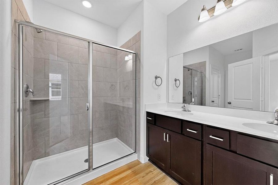 Furnished interior view inside a new home in Solterra Texas, Mesquite (Image 12).