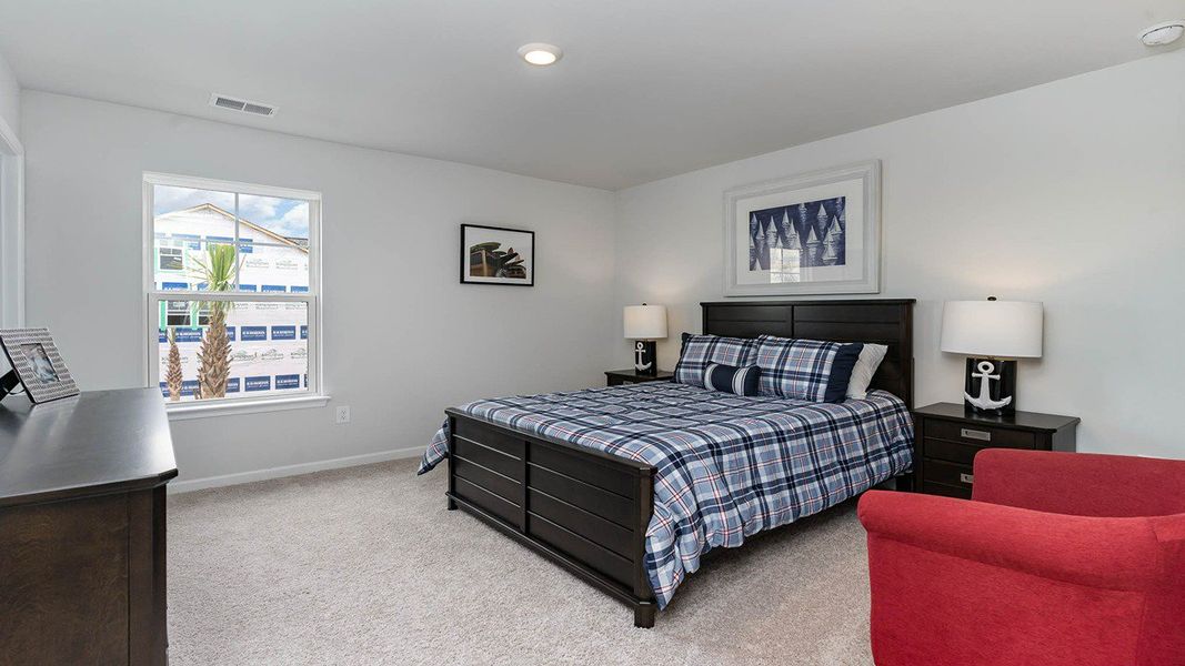 Representative furnished interior of a home built from the Tillman by D.R. Horton in The Preserve at Shaftesbury Glen, Conway (Image 15).