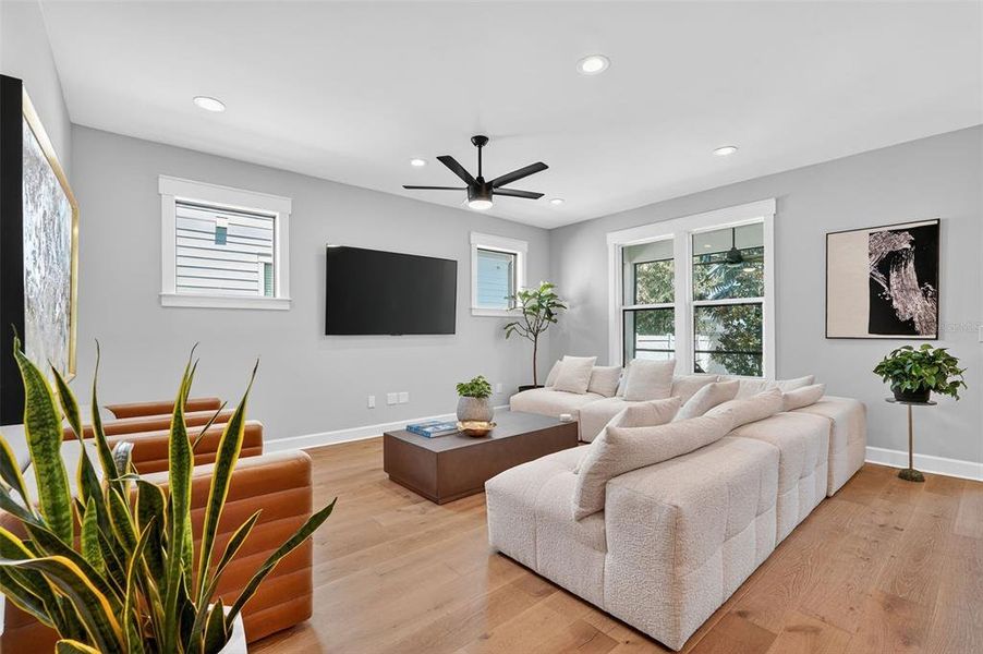 Furnished interior view inside a new home in , Tampa (Image 10).