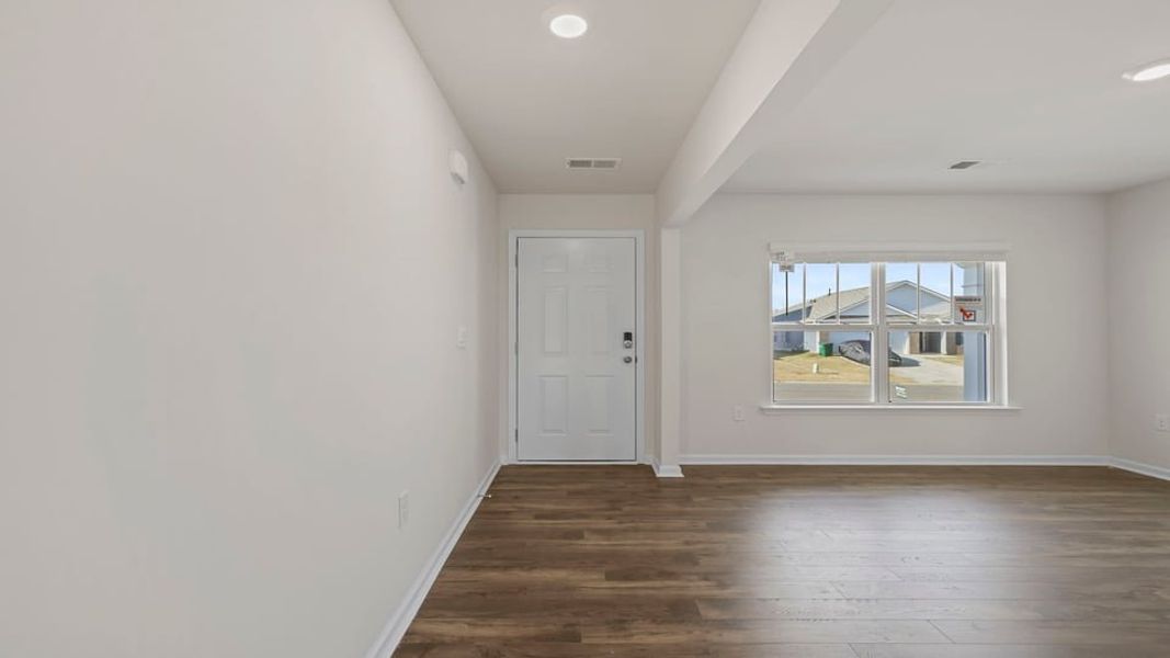 Spacious, unfurnished interior of a new home in Lightwood Cottages, Moore (Image 15).