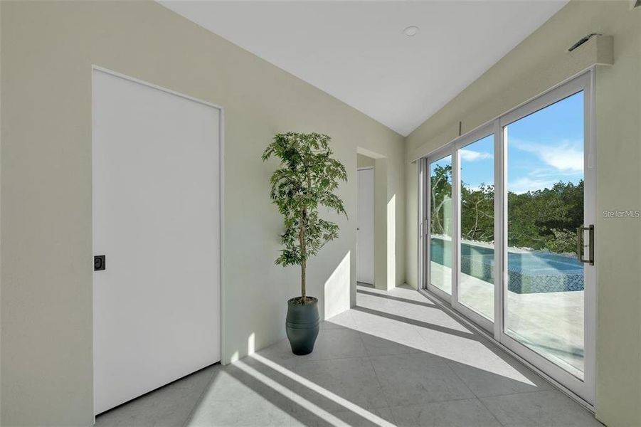 Exterior details and patio area of a home in , Sarasota (Image 29).