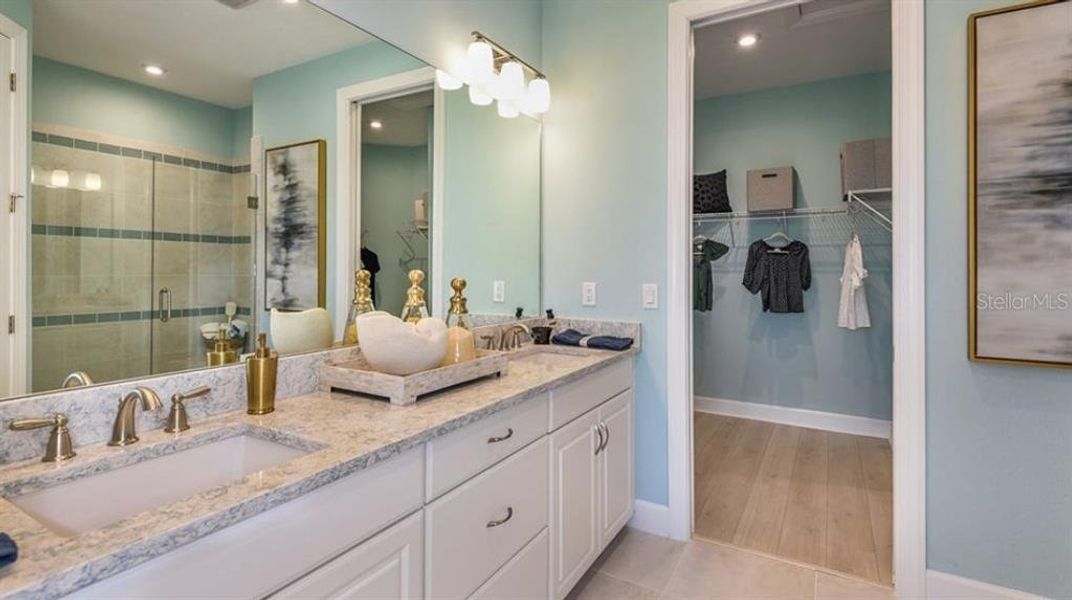 Furnished interior view inside a new home in Esplanade at Azario Lakewood Ranch, Bradenton (Image 19).