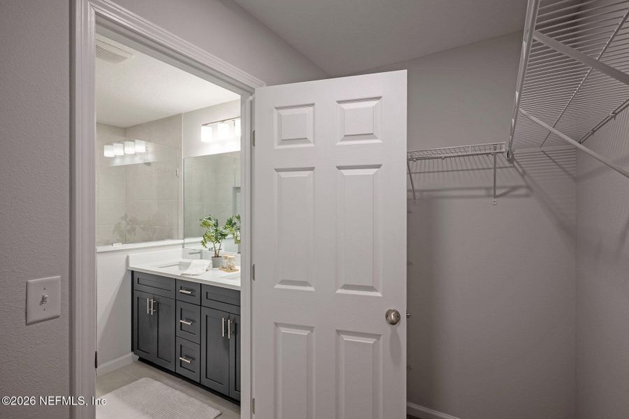 Furnished interior view inside a new home in , Jacksonville (Image 30).