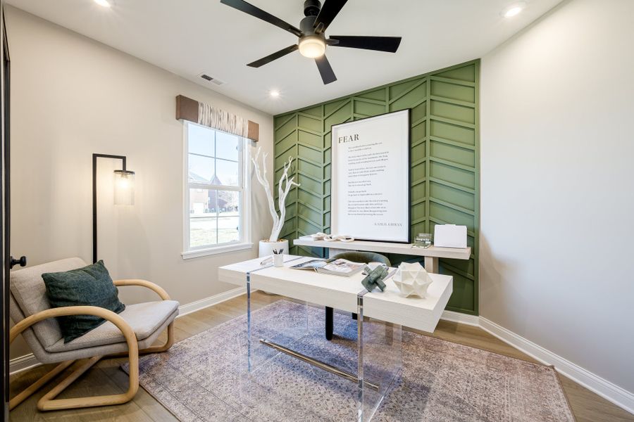 Representative furnished interior of a home built from the Magnolia by Fischer Homes in Vista Hills, Louisville (Image 5).