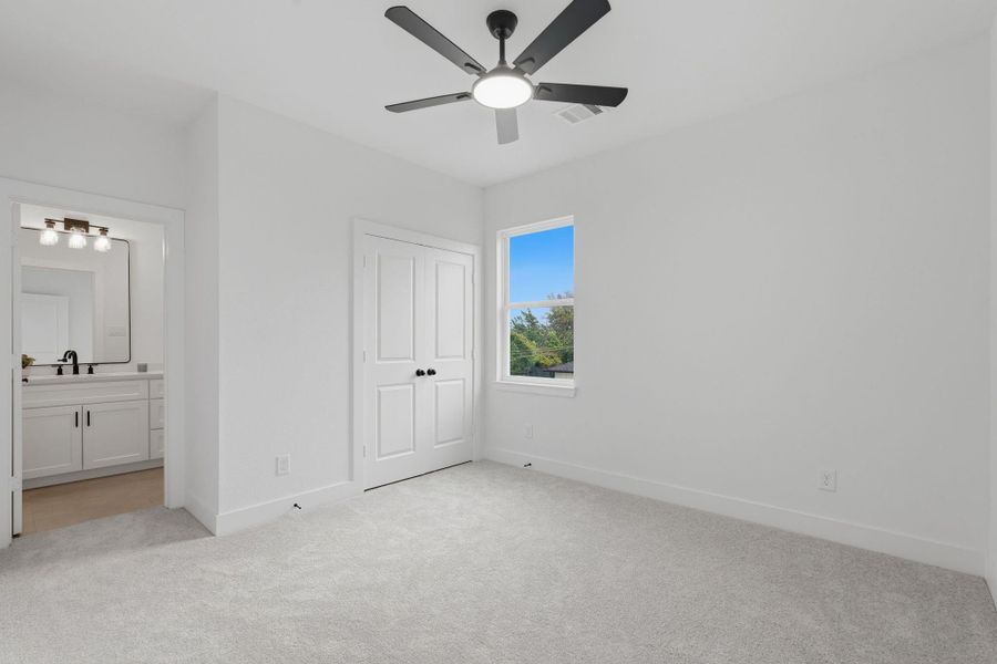 Spacious Secondary Bedrooms