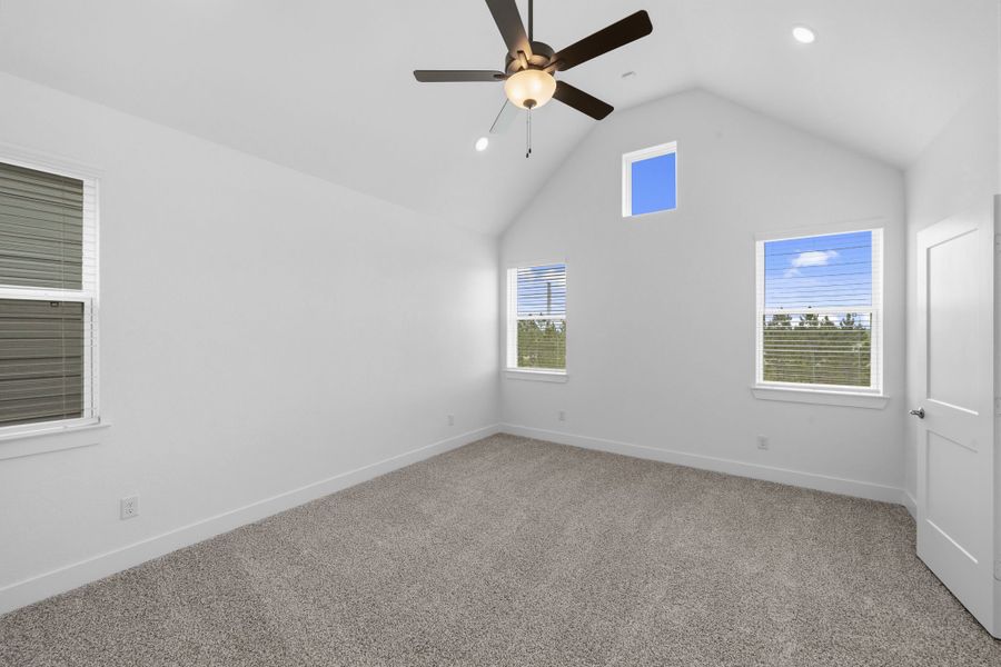 Spacious, unfurnished interior of a new home in Bridgeland, Cypress (Image 17). Spacious, unfurnished interior of a new home in Bridgeland, Cypress (Image 17).