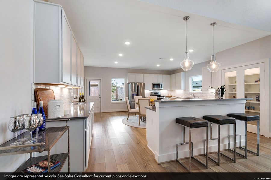 Furnished interior view inside a new home in Swenson Heights, Seguin (Image 21).