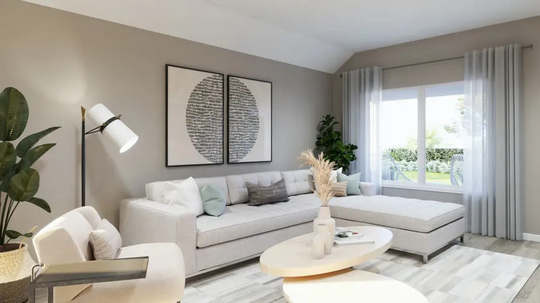 Representative furnished interior of a home built from the The Silverleaf by Legend Homes in Ridgeland Hills, Willis (Image 8).