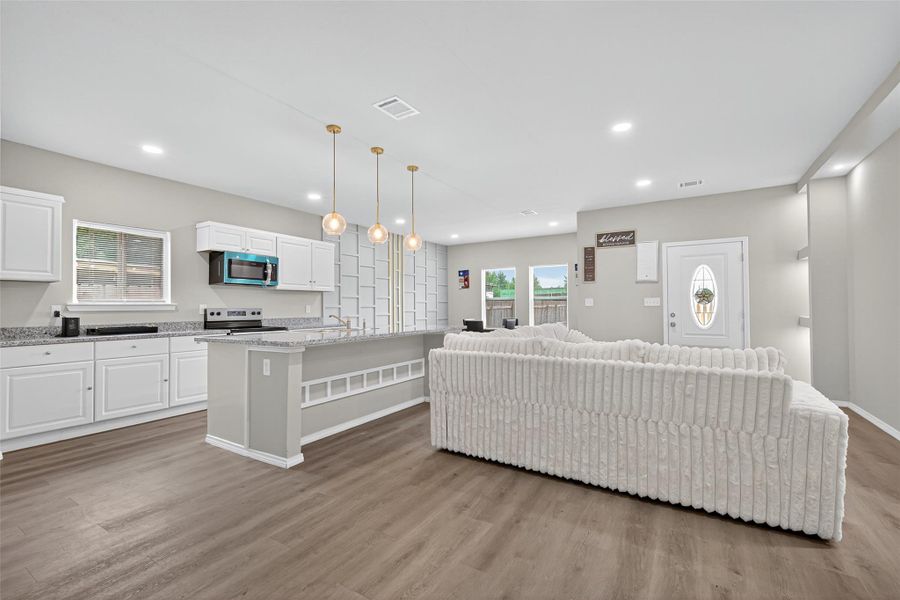 Furnished interior view inside a new home in , Cleveland (Image 6). Furnished interior view inside a new home in , Cleveland (Image 6).