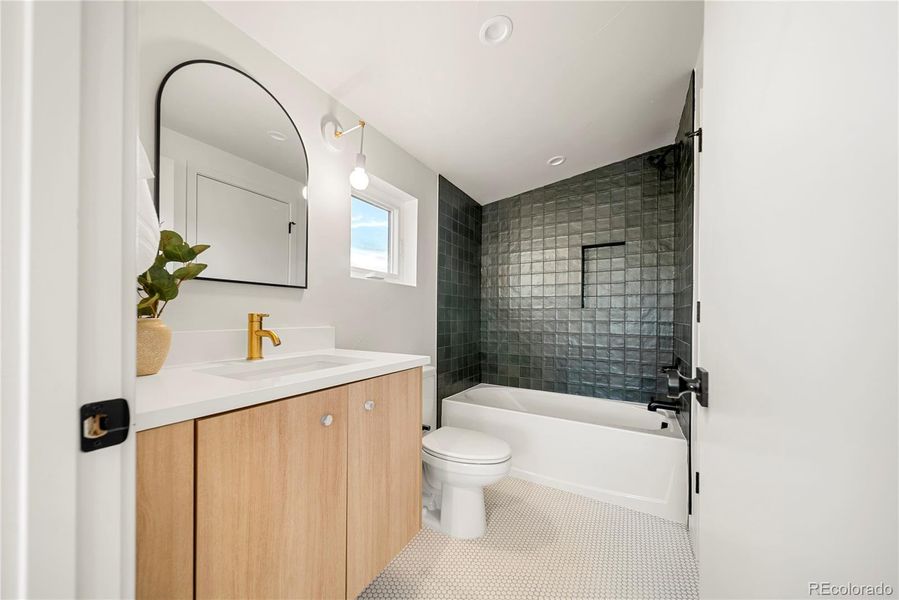 Furnished interior view inside a new home in , Denver (Image 44). Furnished interior view inside a new home in , Denver (Image 44).