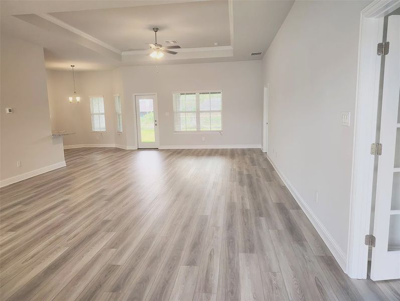 Spacious, unfurnished interior of a new home in Bayou Bend Estates, Dickinson (Image 9). Spacious, unfurnished interior of a new home in Bayou Bend Estates, Dickinson (Image 9).