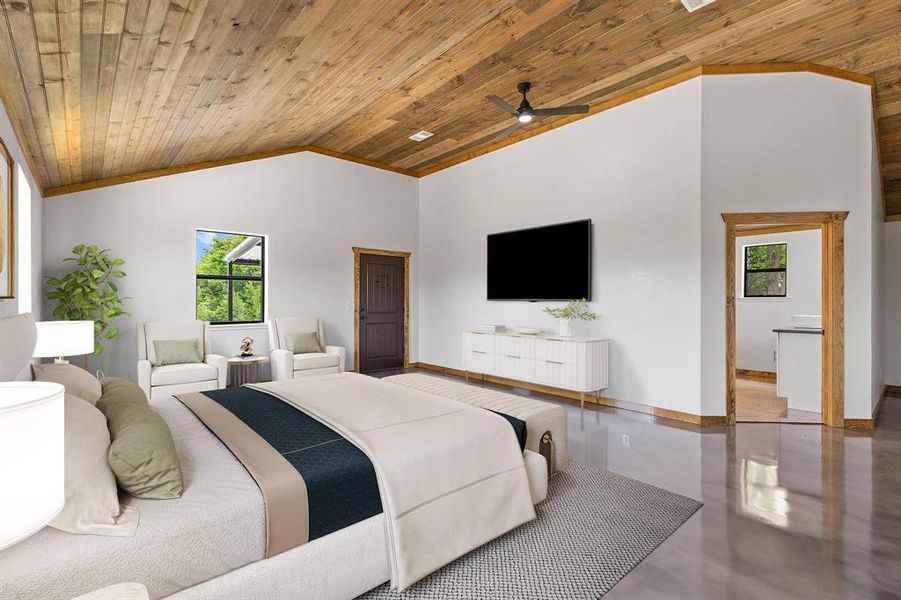 Furnished interior view inside a new home in , Honey Grove (Image 16). Furnished interior view inside a new home in , Honey Grove (Image 16).