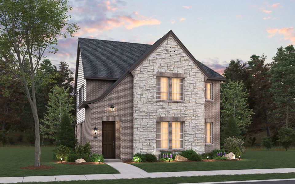 Crofton Floorplan - Elevation DS