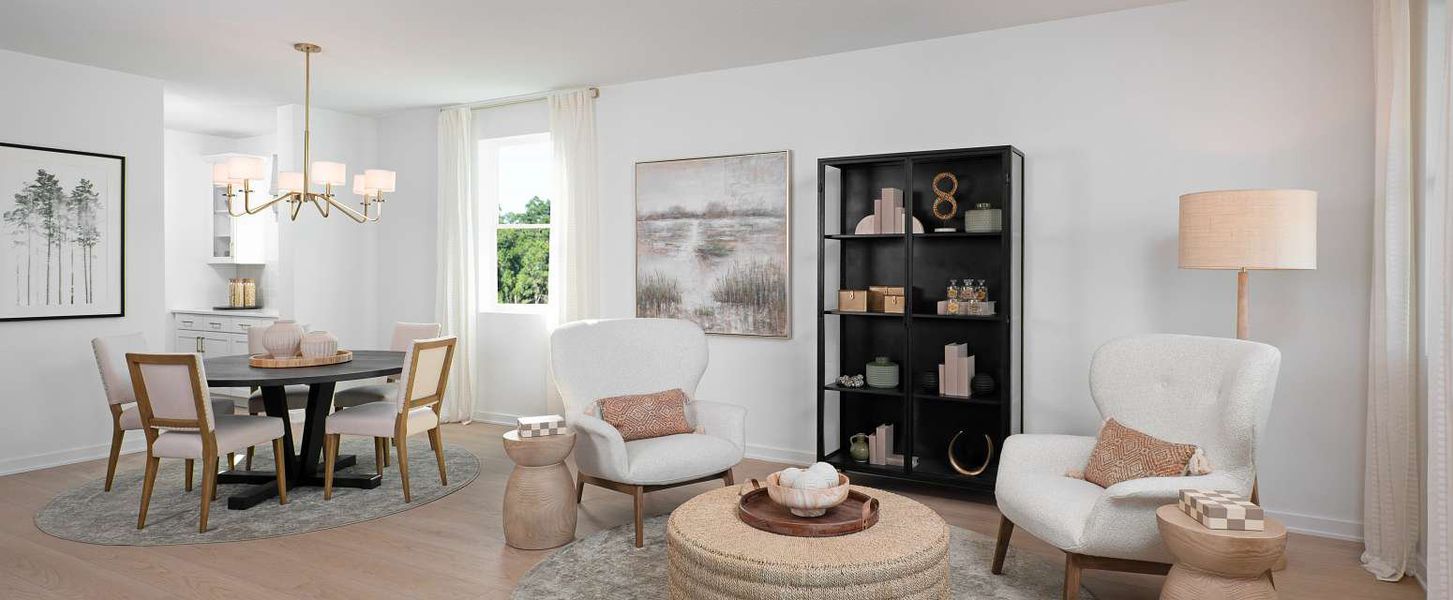 Representative furnished interior of a home built from the Griffin II by Ashton Woods in Ardisia Park Estate, New Smyrna Beach (Image 5). Representative furnished interior of a home built from the Griffin II by Ashton Woods in Ardisia Park Estate, New Smyrna Beach (Image 5).