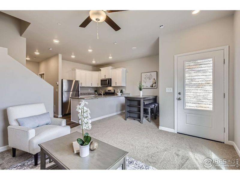 Furnished interior view inside a new home in Johnstown Village, Johnstown (Image 13).