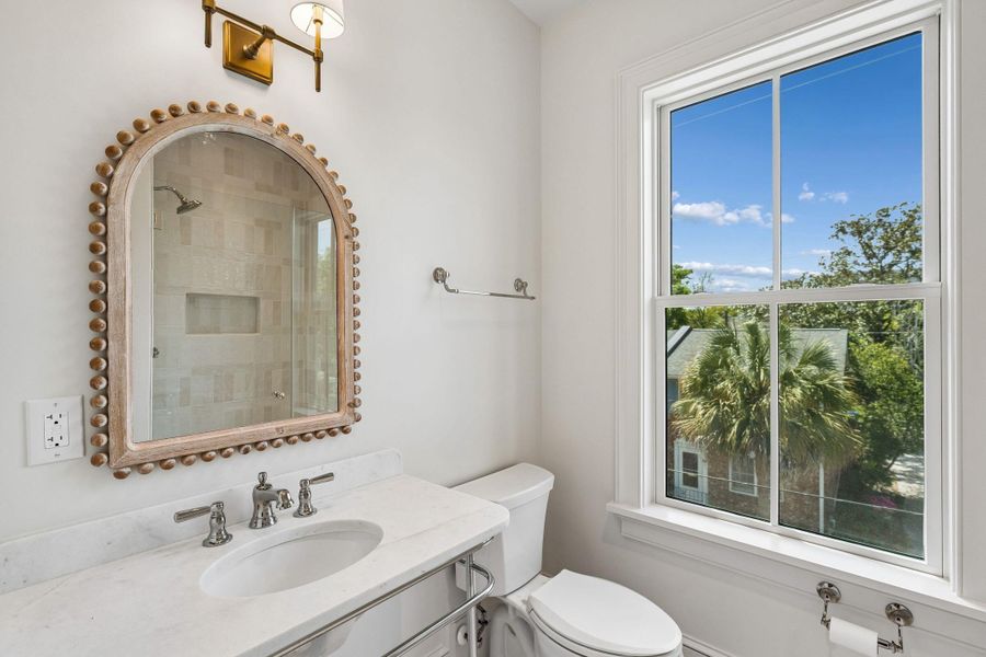 Furnished interior view inside a new home in , Charleston (Image 17).