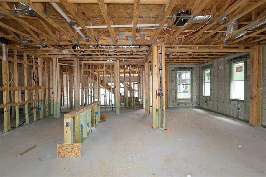 In-progress construction of a new home in Estates at Rivercrest, Sanford, FL (Image 8).