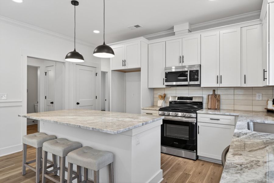 Furnished interior view inside a new home in , North Charleston (Image 11).