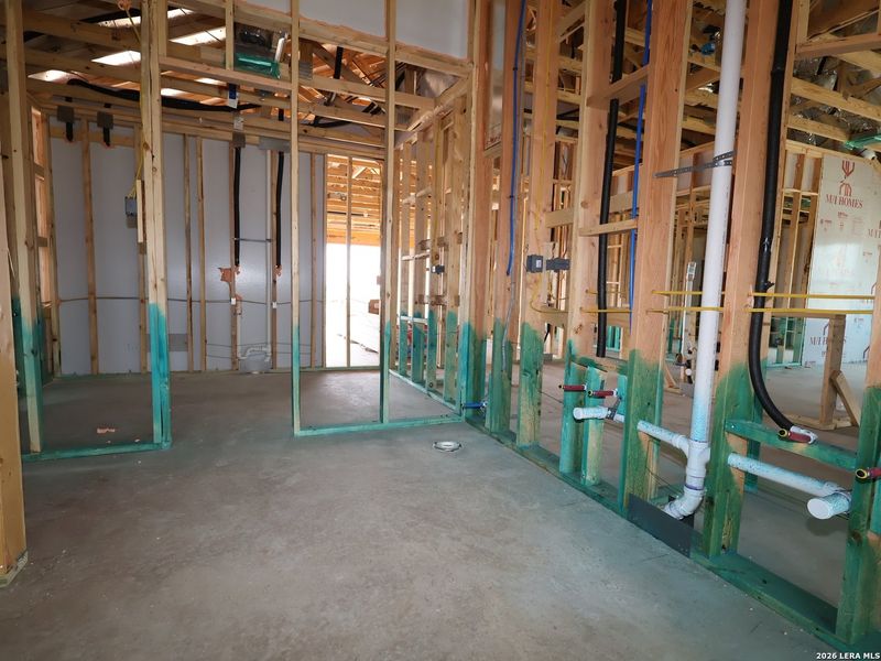 In-progress construction of a new home in Greenspoint Heights, Seguin, TX (Image 16). In-progress construction of a new home in Greenspoint Heights, Seguin, TX (Image 16).