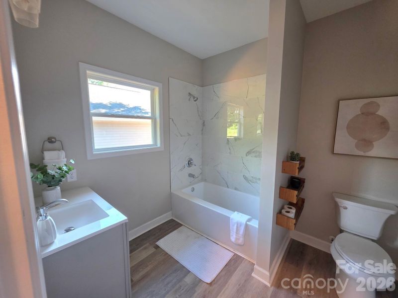 Furnished interior view inside a new home in , Statesville (Image 5).