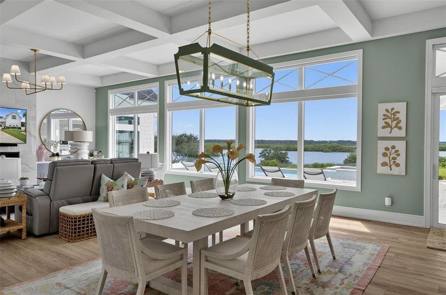 Furnished interior view inside a new home in , St. Augustine (Image 43).