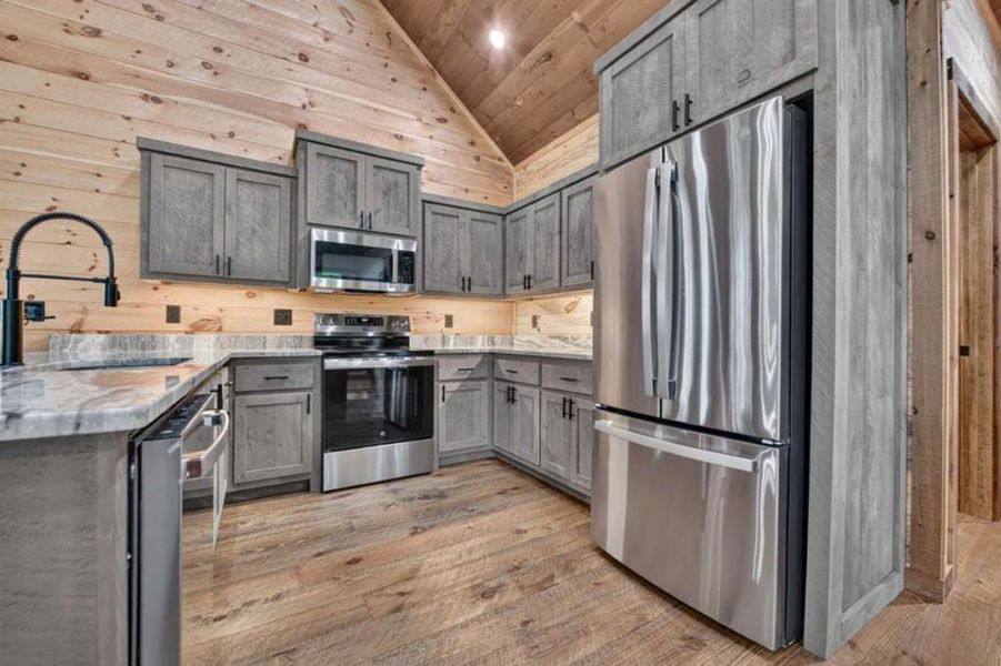 Furnished interior view inside a new home in , Blue Ridge (Image 6).